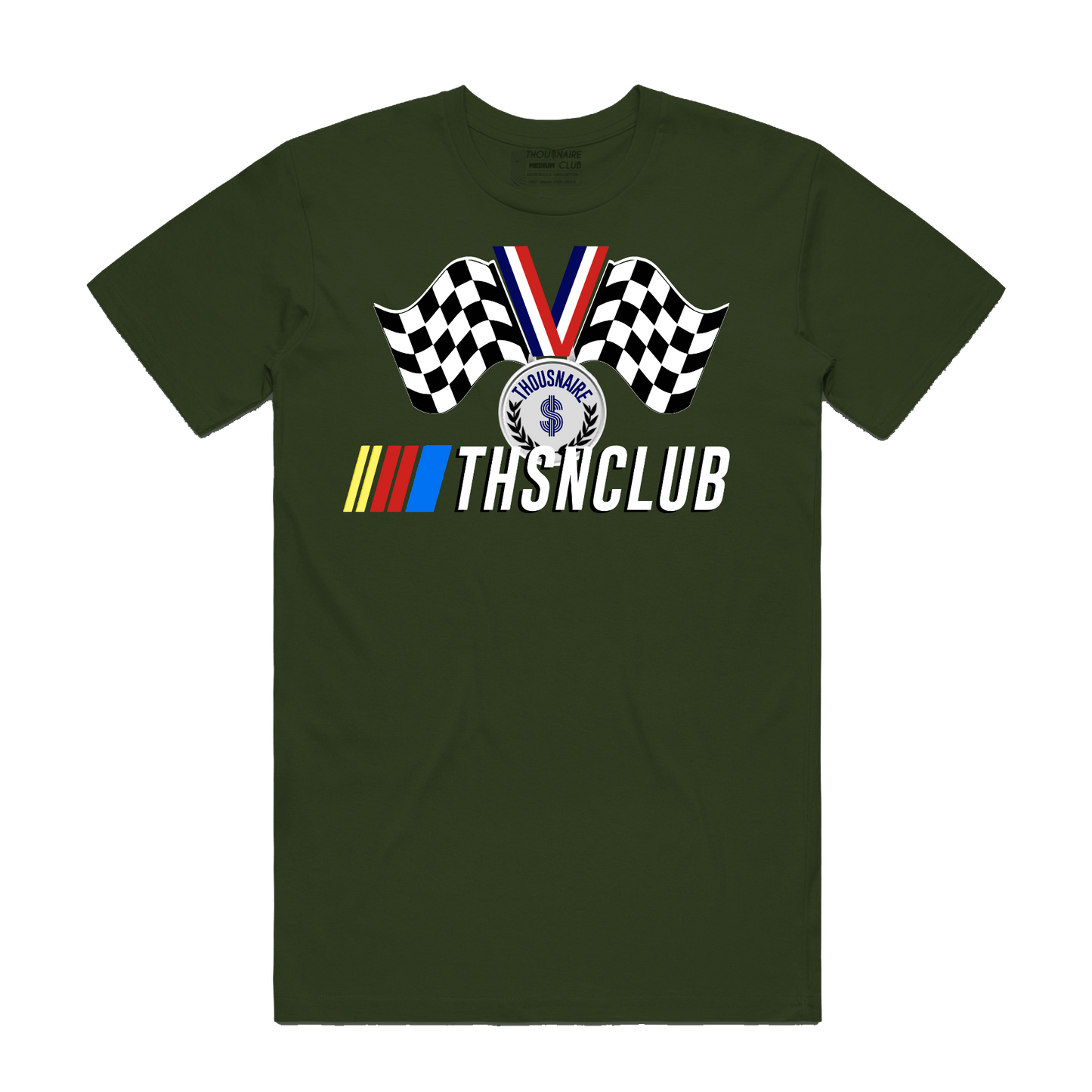 Race Medal Tee (Olive)