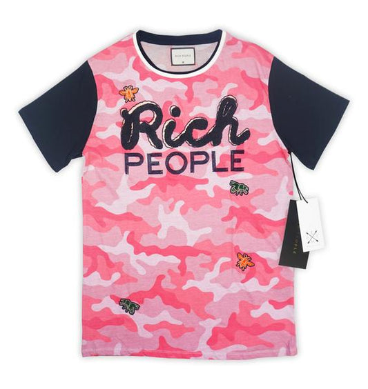 Rich Camo Tee (Pink)D10